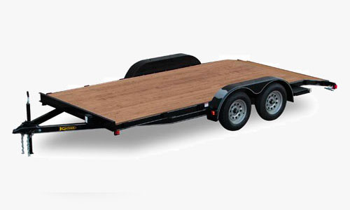 flatbed trailer